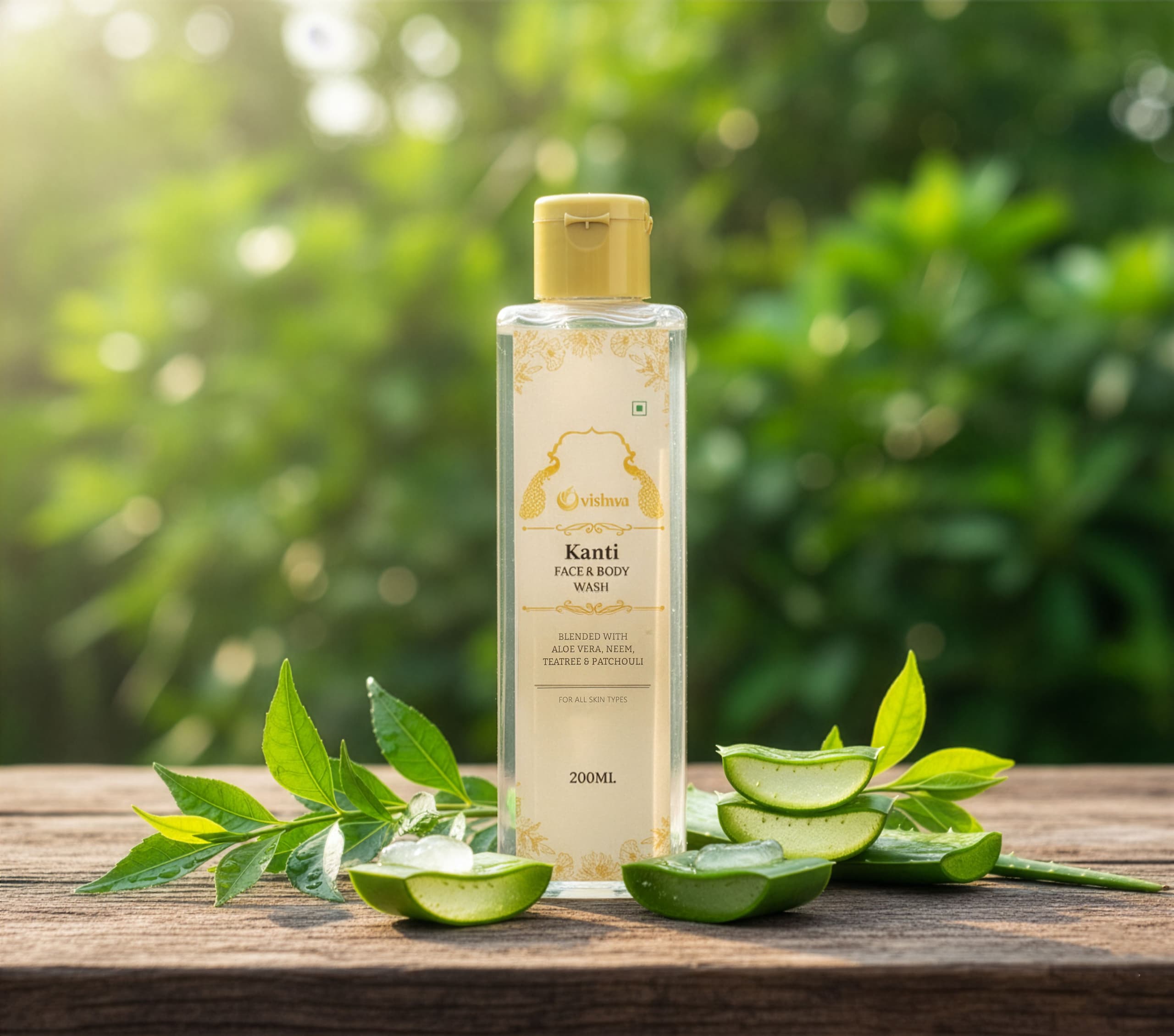 Kanti Face & Body Wash 200ml